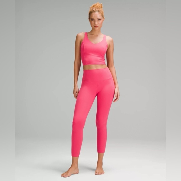 Lululemon Align High-Rise Pant 25” - Glaze Pink, Size 14 - Picture 6 of 9